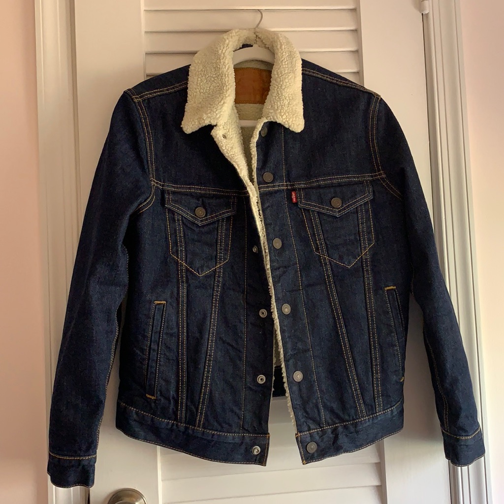 Levi’s Original Sherpa Lined Unisex Jean Jacket